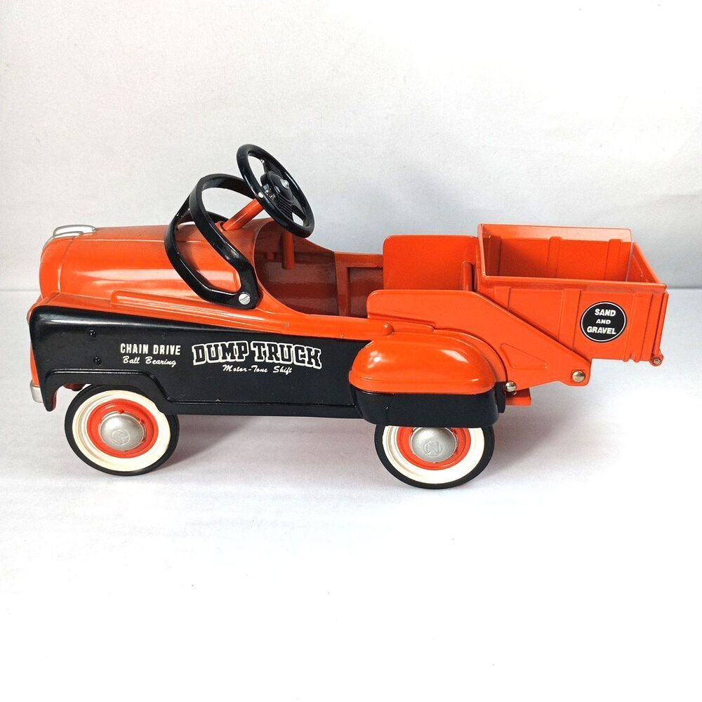 1994 Hallmark Kiddie Car Classics 1955 Orange Murray Dump Truck Limited Edition